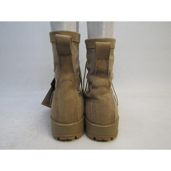 EUC Belleville Mens Sz 12.5 R Tan Suede Gore-Tex Combat Tactical Military Boots main image 4